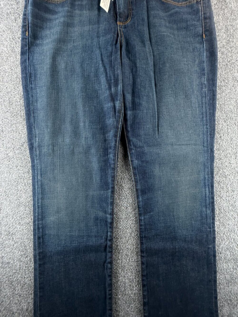NWT Talbots Signature Straight Jeans 12/31 Dark Wash Denim Straight ACTL 34X31 - Picture 4 of 16
